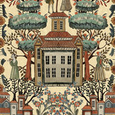Tales of Tyrol Wallpaper Mural - Taupe - by Mind the Gap. Click for more details and a description.