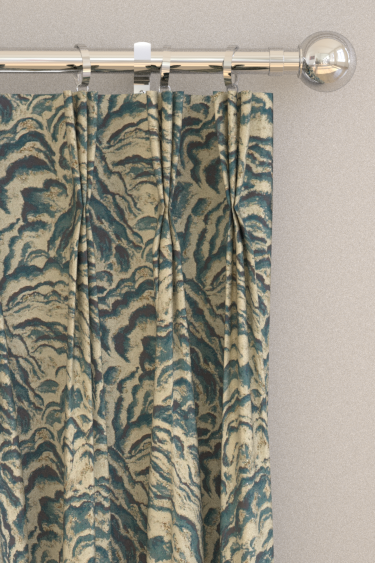 Lumino Curtains - Kingfisher - by Clarke & Clarke. Click for more details and a description.