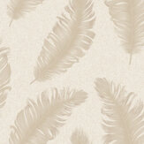 Ciara Glitter Feather Wallpaper - Cream - by Albany. Click for more details and a description.