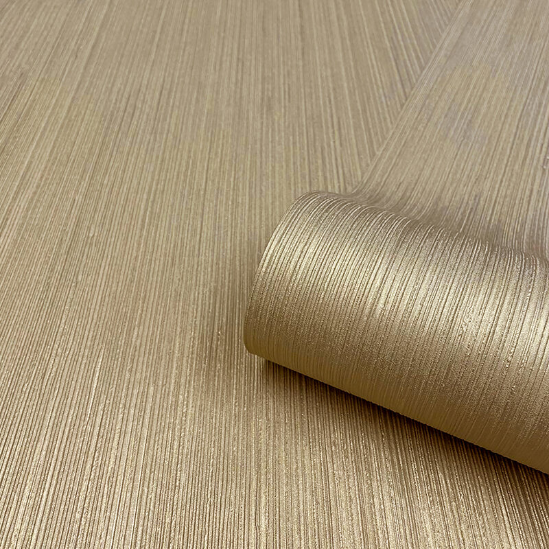 Amara Texture Wallpaper - Gold - by Albany