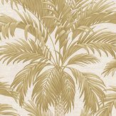 Palm Tree Wallpaper - Gold - by Albany. Click for more details and a description.