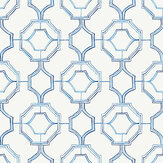 Gallina Wallpaper - Royal Blue - by A Street Prints. Click for more details and a description.