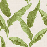 Papier peint Plantain - Naturel / vert - Furn.. Cliquez pour en savoir plus et lire la description.