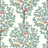 Fruit Tree Wallpaper - White - by NextWall. Click for more details and a description.