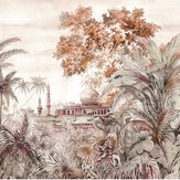 Panoramique Taj Mahal Linen Mural - Automne - Coordonne. Cliquez pour en savoir plus et lire la description.