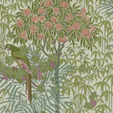 Macaw Wallpaper - Olive - by 1838 Wallcoverings. Click for more details and a description.