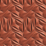 3D Effect Geo Mural - Red - by Metropolitan Stories. Click for more details and a description.