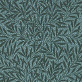 Emerys Willow Wallpaper - Emery Blue - by Morris. Click for more details and a description.