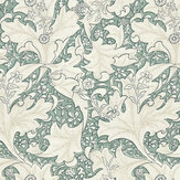 Wallflower Wallpaper - Mumintons Stem - by Morris. Click for more details and a description.