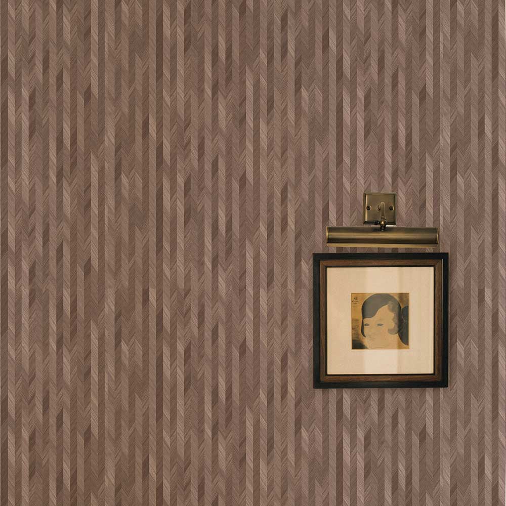 Wheat Spike - sold by the metre Wallpaper - Fog - by Coordonne
