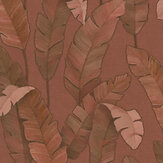Papier peint Balinese Palms - Rouge - Metropolitan Stories. Cliquez pour en savoir plus et lire la description.