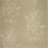 Fleur Moderne Wallpaper - Cream - by Ralph Lauren. Click for more details and a description.