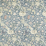 Trent Fabric - Woad Blue - by Morris. Click for more details and a description.