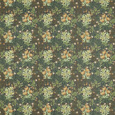Bower  Fabric - Indigo - by Morris. Click for more details and a description.