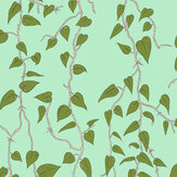 Cascada Wallpaper - Amazonite - by Wear The Walls. Click for more details and a description.