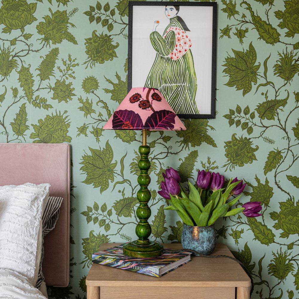 Hermosa Wallpaper - Jade / Peridot - by Wear The Walls