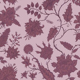 Hermosa Wallpaper - Rose Quartz / Ruby - by Wear The Walls. Click for more details and a description.