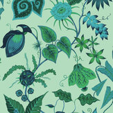 Vida Wallpaper - Amazonite - by Wear The Walls. Click for more details and a description.