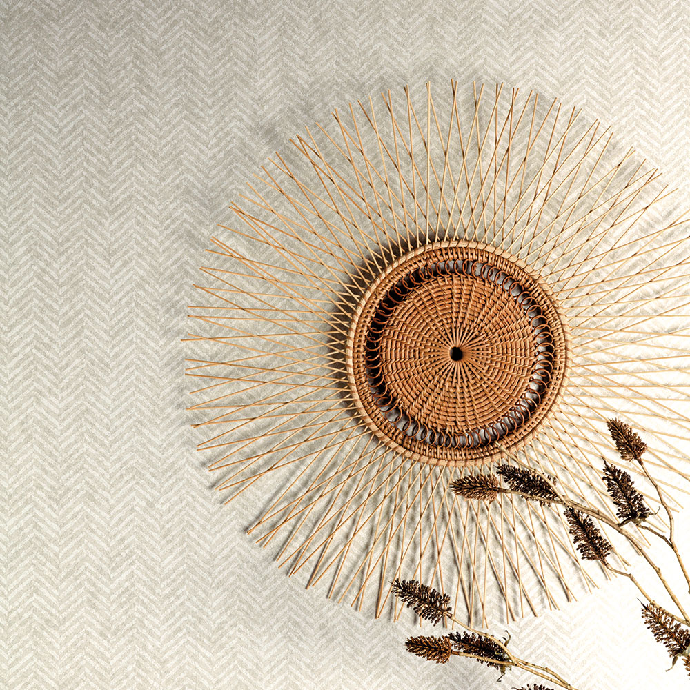 Kaffir Wallpaper - Linen - by Masureel
