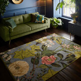 Passiflora Rug - Minera/ Blush - by Clarke & Clarke. Click for more details and a description.