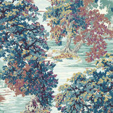 Papier peint Ancient Canopy - Vert forêt - Sanderson. Cliquez pour en savoir plus et lire la description.