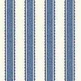 Pinetum Stripe Wallpaper - Indigo - by Sanderson. Click for more details and a description.