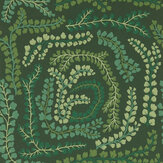 Fayola Wallpaper - Fig Leaf - by Harlequin. Click for more details and a description.