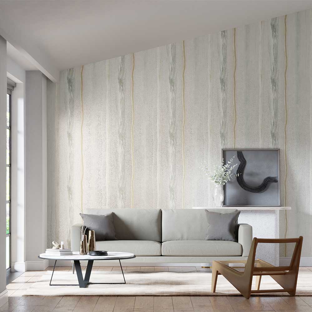 Vitruvius Wallpaper - Pumice - by Harlequin