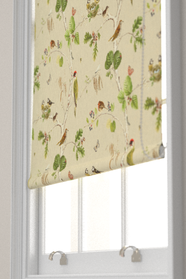 Woodland Chorus Blind - Birch / Multi - by Sanderson. Click for more details and a description.