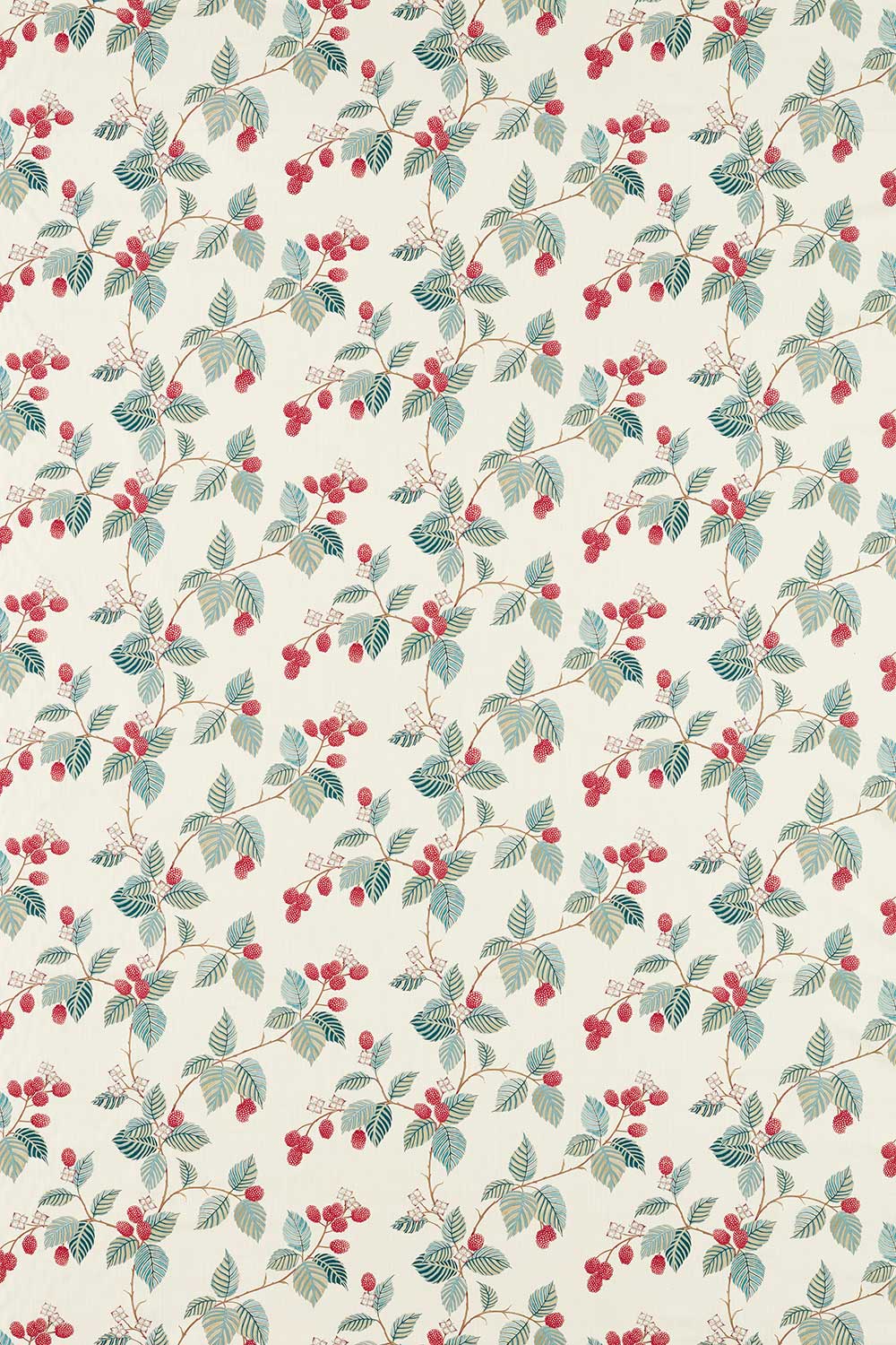 Rubus Fabric - Raspberry - by Sanderson