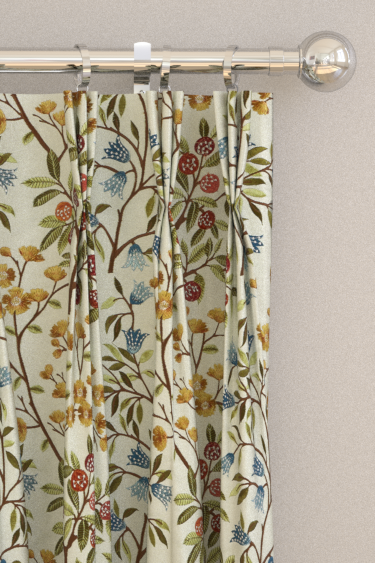 Foraging Curtains - Rowanberry - by Sanderson. Click for more details and a description.