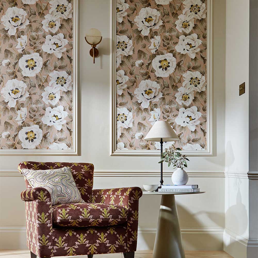 Florent  Wallpaper - Maple - by Harlequin