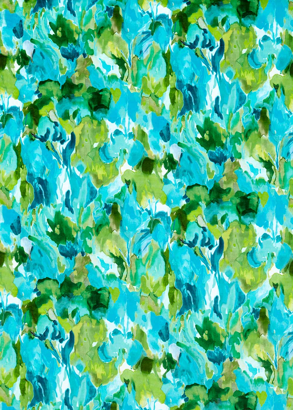 Foresta Fabric - Lagoon - by Harlequin
