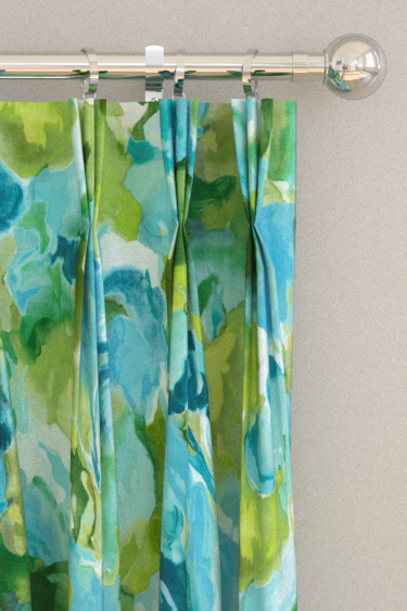 Foresta Curtains - Lagoon - by Harlequin. Click for more details and a description.