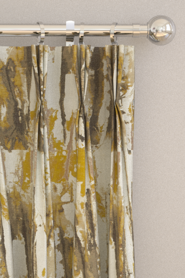 Eco Takara Curtains - Ochre - by Harlequin. Click for more details and a description.