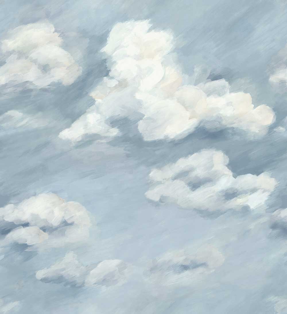 Air Mural - Sky Blue - by Harlequin