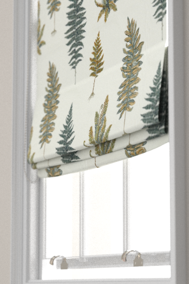 Fernery Blind - Forest Green - by Sanderson. Click for more details and a description.