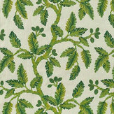 Tissu Oaknut Stripe - Vert botanique - Sanderson. Cliquez pour en savoir plus et lire la description.