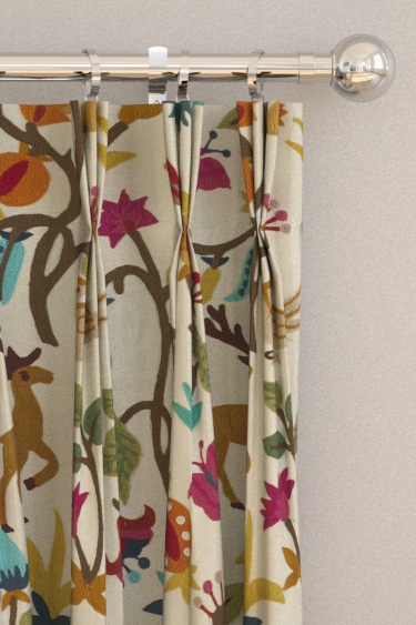 Forest of Dean Curtains - Brights / Multi - by Sanderson. Click for more details and a description.