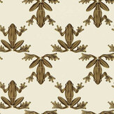 Wood Frog Wallpaper - Gold - by Harlequin. Click for more details and a description.