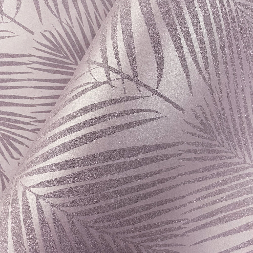 Persei Palm Wallpaper - Purple - by Etten