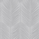 Persei Palm Wallpaper - Grey - by Etten. Click for more details and a description.