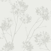 Wild Grass Wallpaper - White - by Etten. Click for more details and a description.