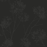 Wild Grass Wallpaper - Black - by Etten. Click for more details and a description.