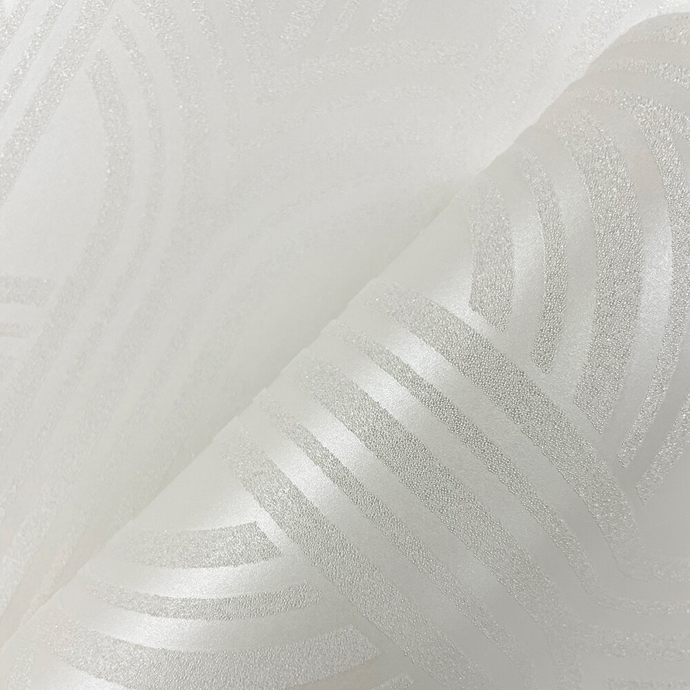 Deco Arches Wallpaper - White - by Etten