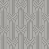 Deco Arches Wallpaper - Grey - by Etten. Click for more details and a description.