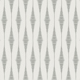 Diamond Stripe Wallpaper - White - by Etten. Click for more details and a description.