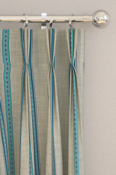 Samos Curtains - Azure - by Prestigious. Click for more details and a description.