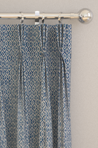 Kos Curtains - Cobalt - by Prestigious. Click for more details and a description.