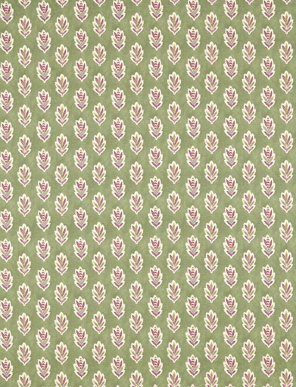 Sessile Leaf Fabric - Forest Green - by Sanderson